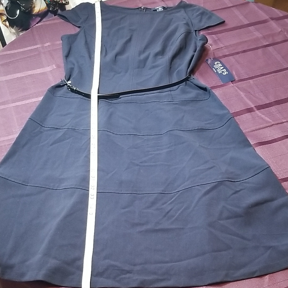 Chaps Navy Blue Women's Dress